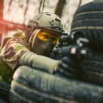 paintball action in Belfast