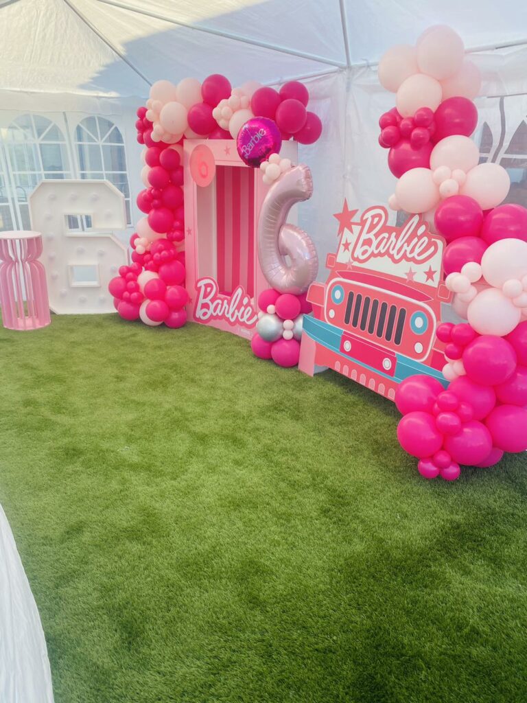 Kids Party idea event decor; how to set up a party entertainment business