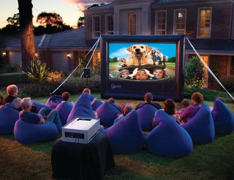 Outdoor cinema hire in Northern ireland Greenisland party ideas