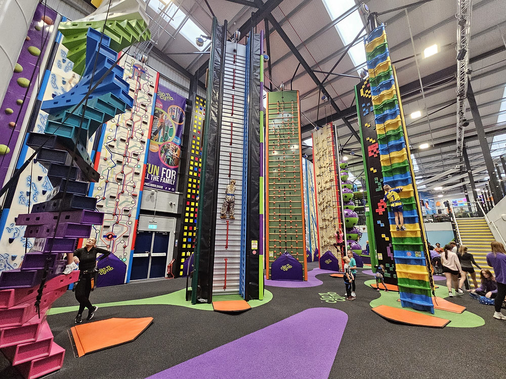 Lisburn birthdays venues—bowling, VR, inflatables, cinema, click n climb