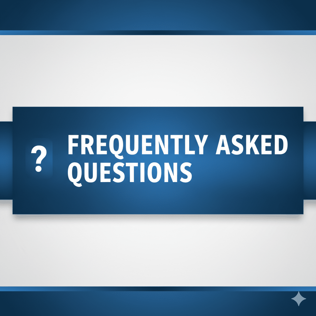FAQ's Frequently asked questions
