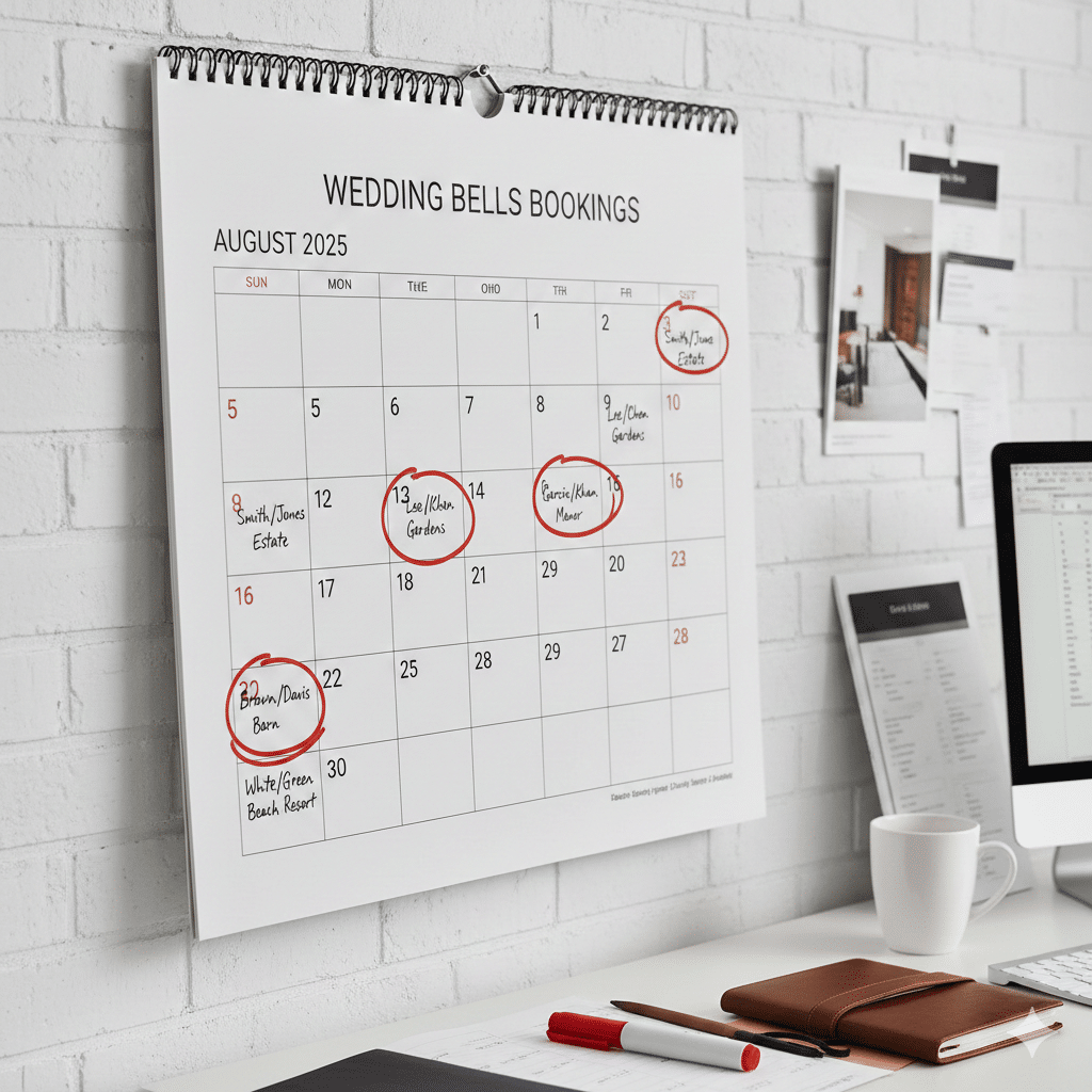 Wedding suppliers in Northern Ireland calendar