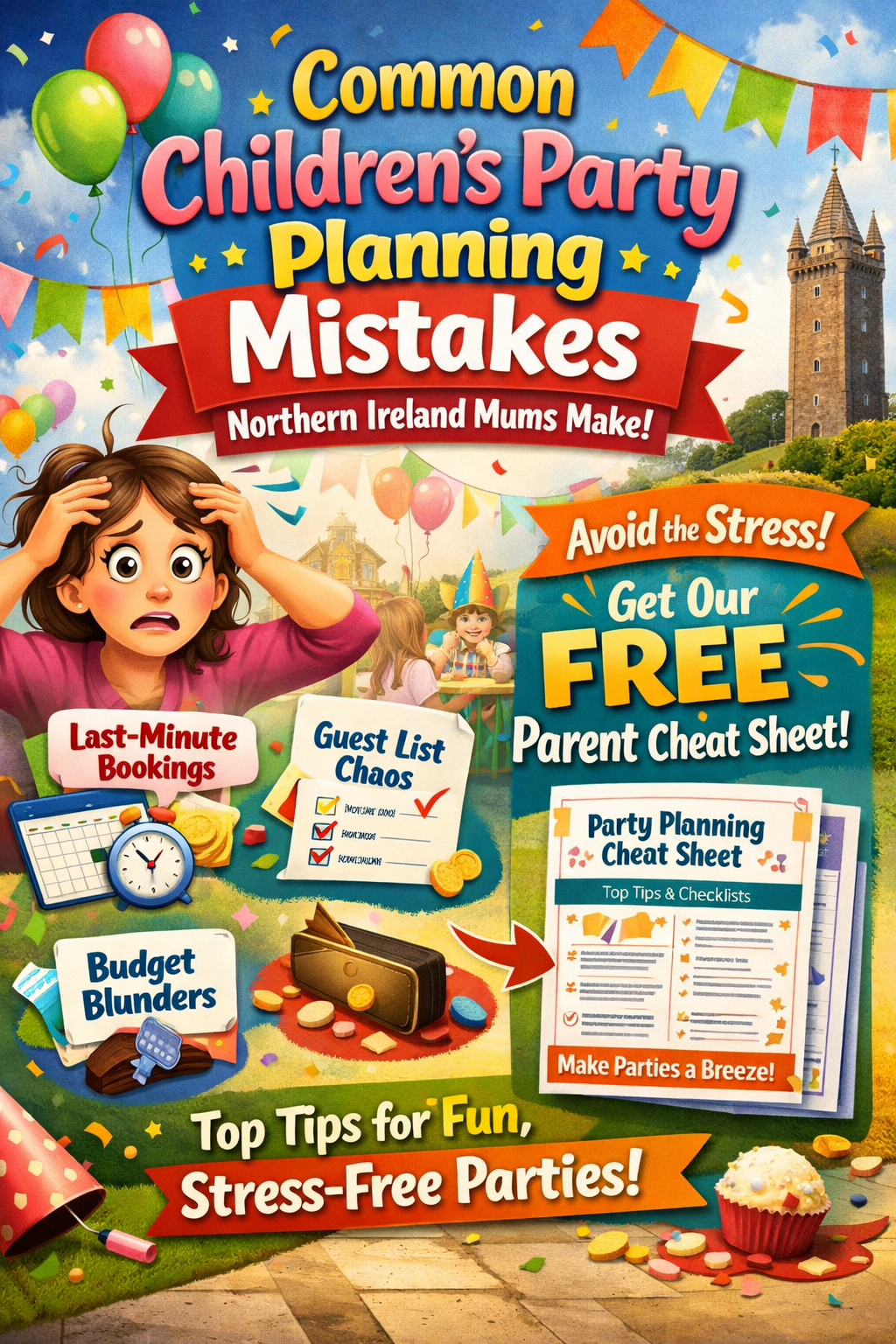 Common Children’s Party Planning Mistakes Northern Ireland Mums Make
