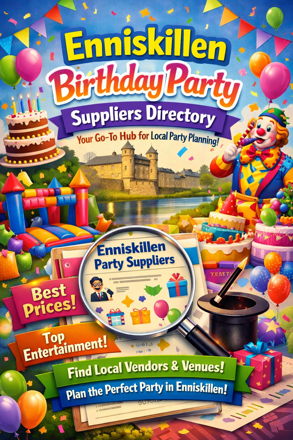 Enniskillen birthday party suppliers