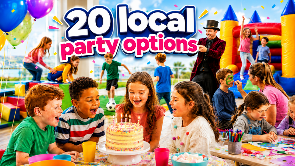 20 local party options in Northern Ireland for children's birthday party