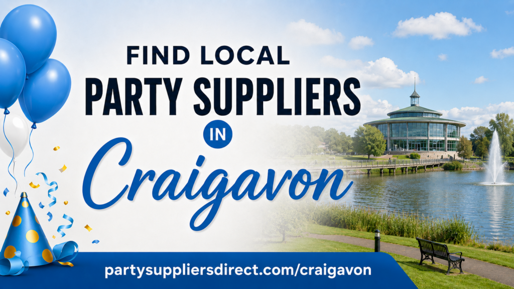 Find local party suppliers in Craigavon