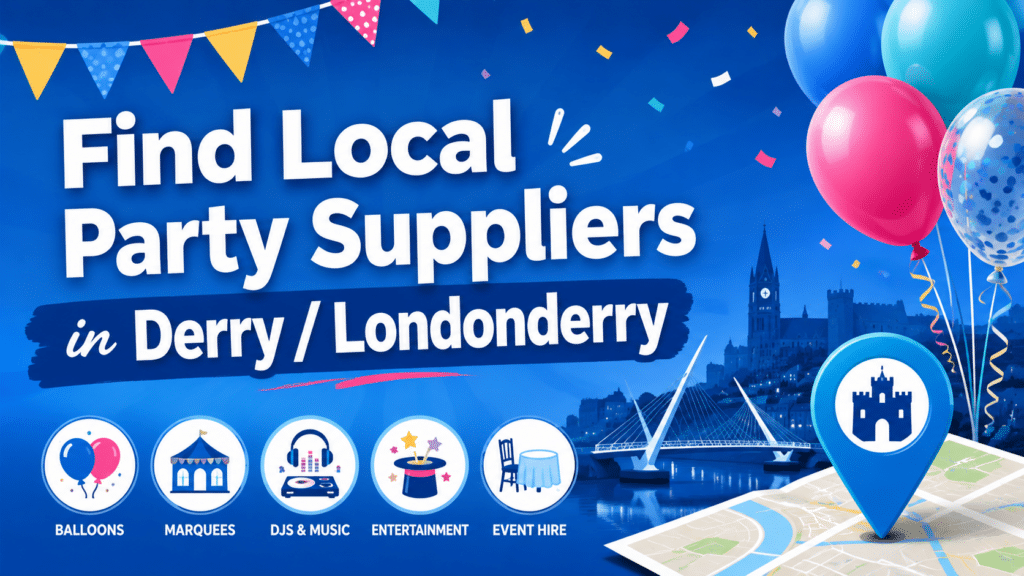 Find local Derry party suppliers in Derry