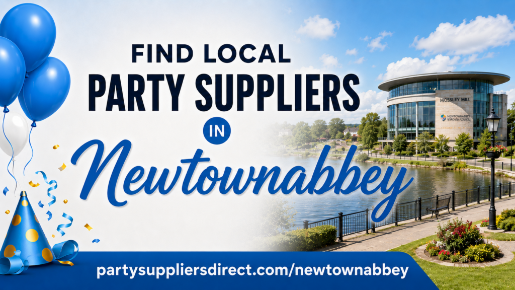 Find local party suppliers in Newtownabbey