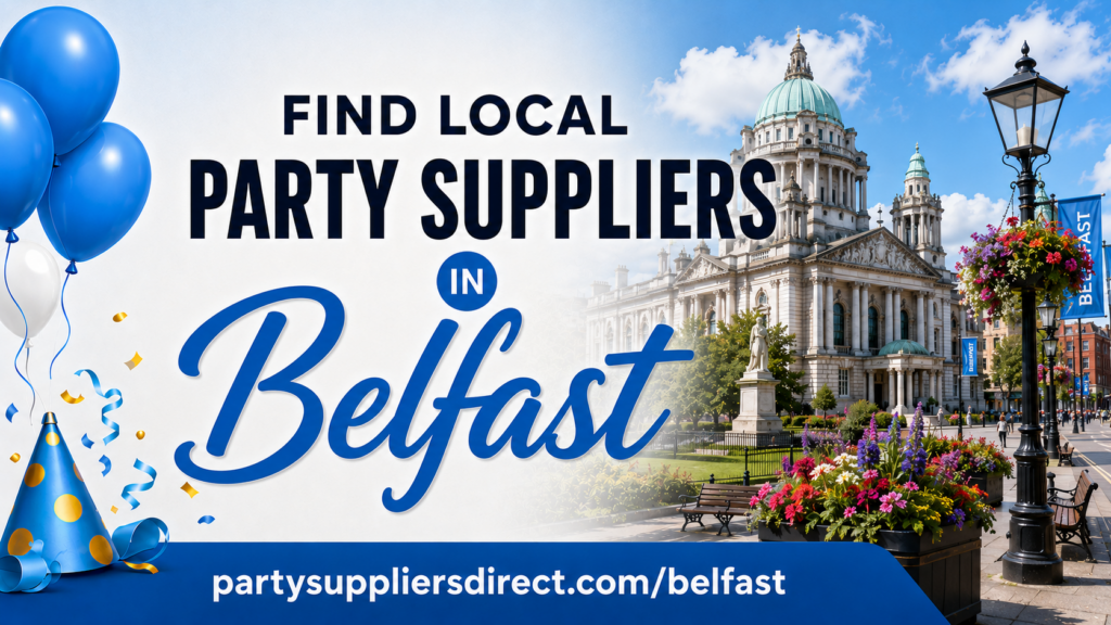 Search party suppliers in Belfast near me