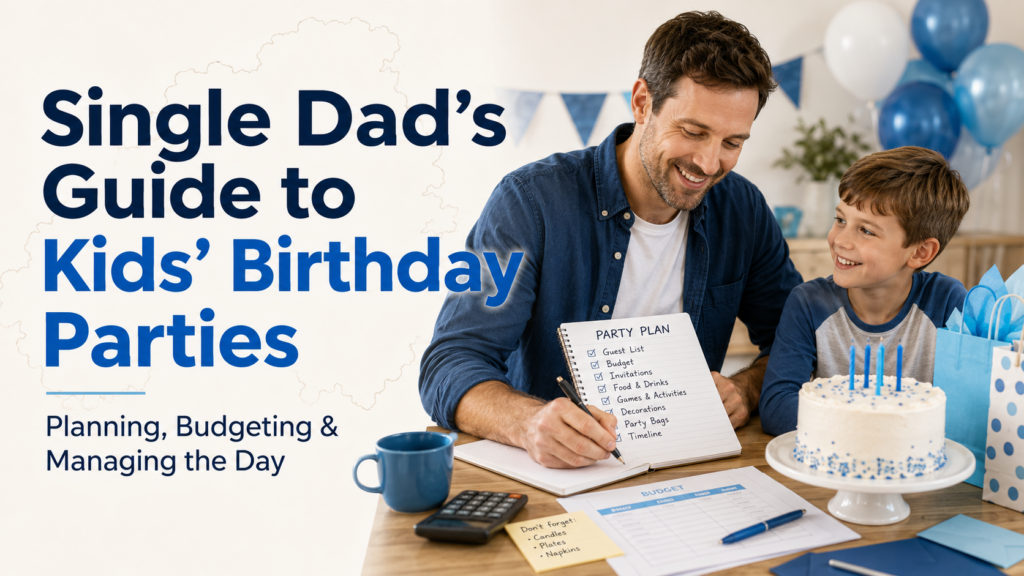Planning a Kids’ Birthday Party as a Single Dad