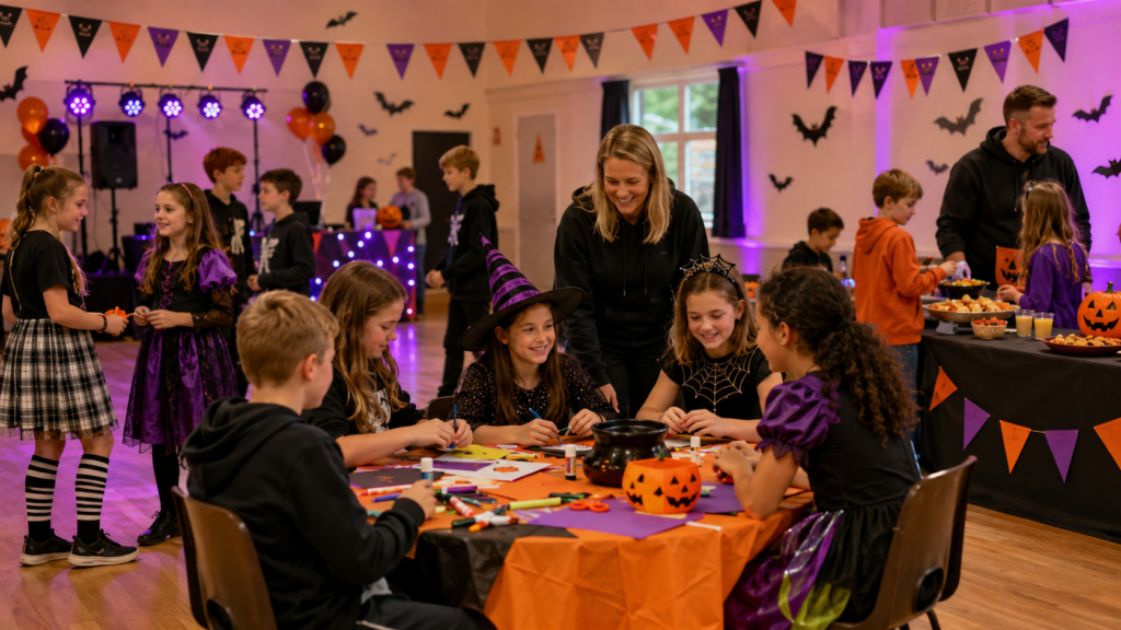 How to Organise a Youth Club Halloween Party for a School or church group