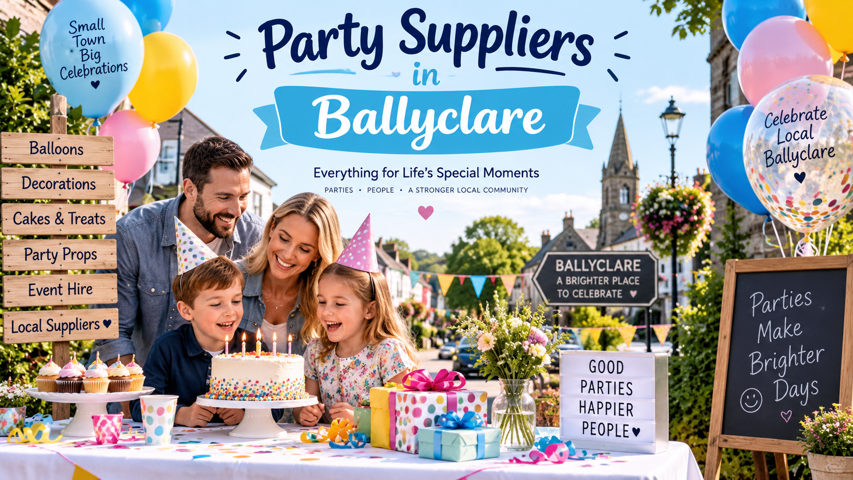 Ballyclare party and wedding suppliers in BT39